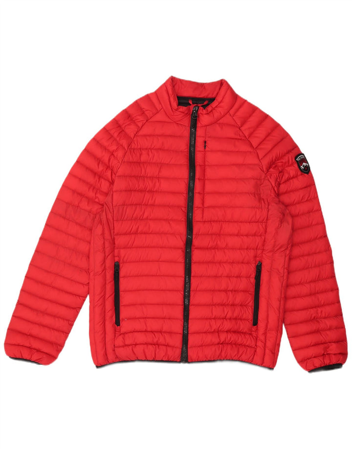 Giacca imbottita da uomo Superdry UK 44 2XL nylon rosso