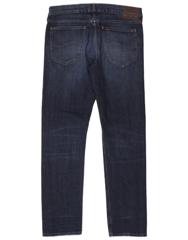 Jeans Lee Daren Zip Fly Slim da uomo W32 L32 in cotone blu