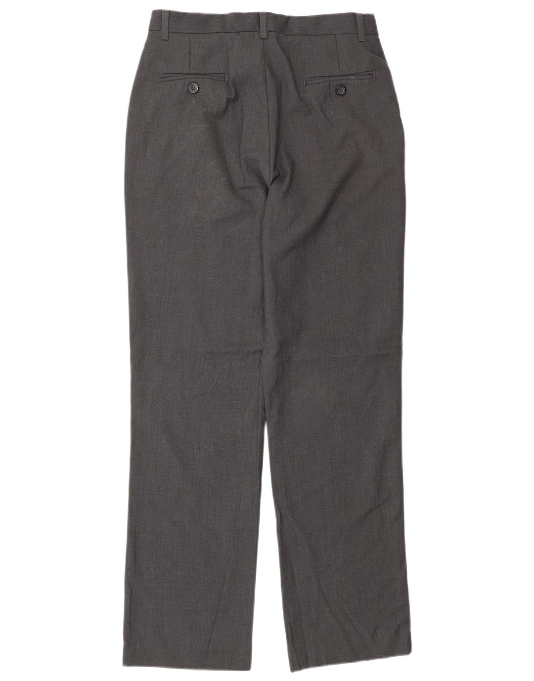 Pantaloni da abito slim da ragazzo Izod 15-16 anni W26 L29 Poliestere grigio