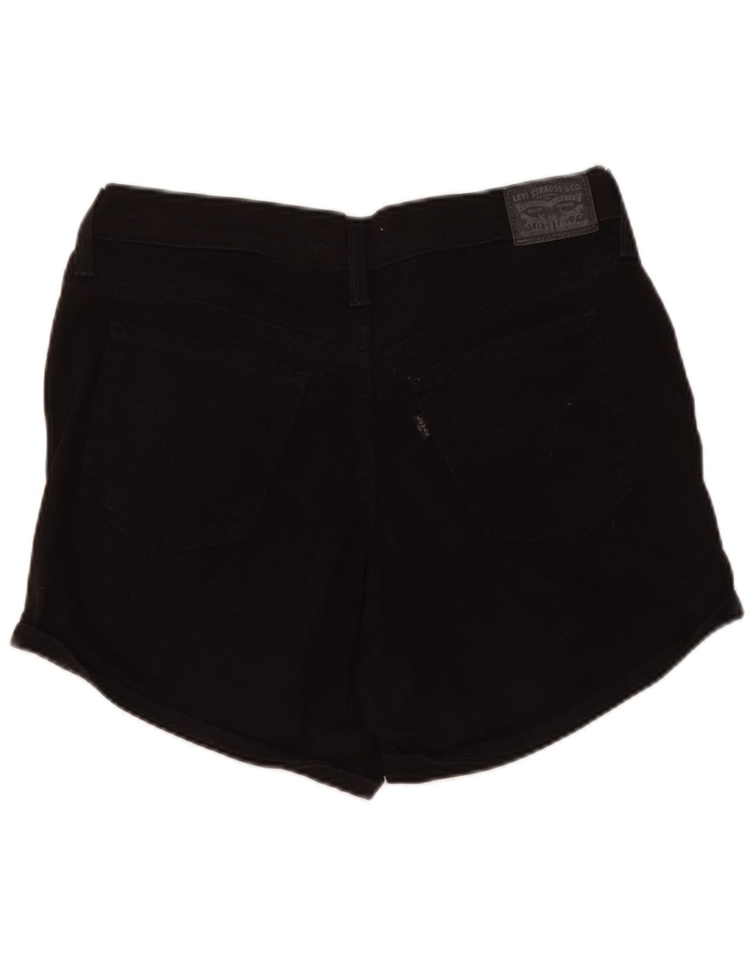 Pantaloncini di jeans da donna LEVI'S W31 medio nero