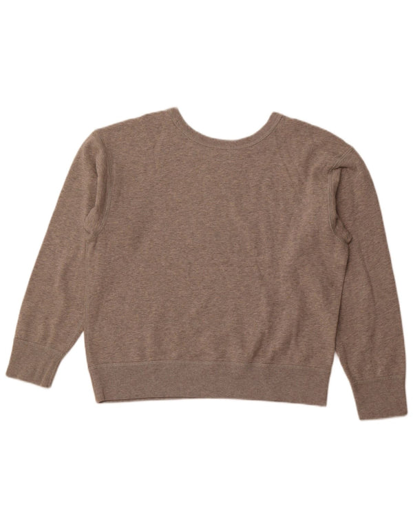 Polo Ralph Lauren Felpa corta da donna Maglione UK 18 XL Beige