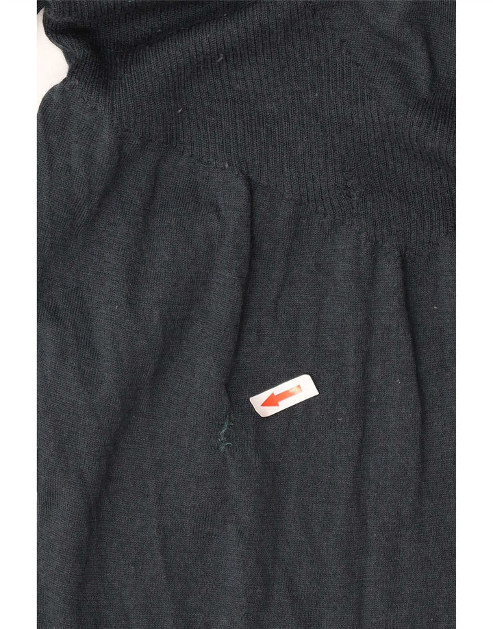 Maglione da donna Liu Jo con scollo a V e cravatta sul davanti UK 10 piccolo in lana nera