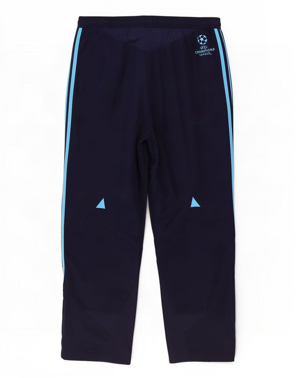 Pantaloni da tuta Adidas Climacool da uomo grandi in poliestere blu navy