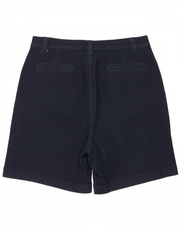 Pantaloncini di jeans dalla vestibilità classica da donna L.L.Bean US 14 XL W34 cotone blu navy