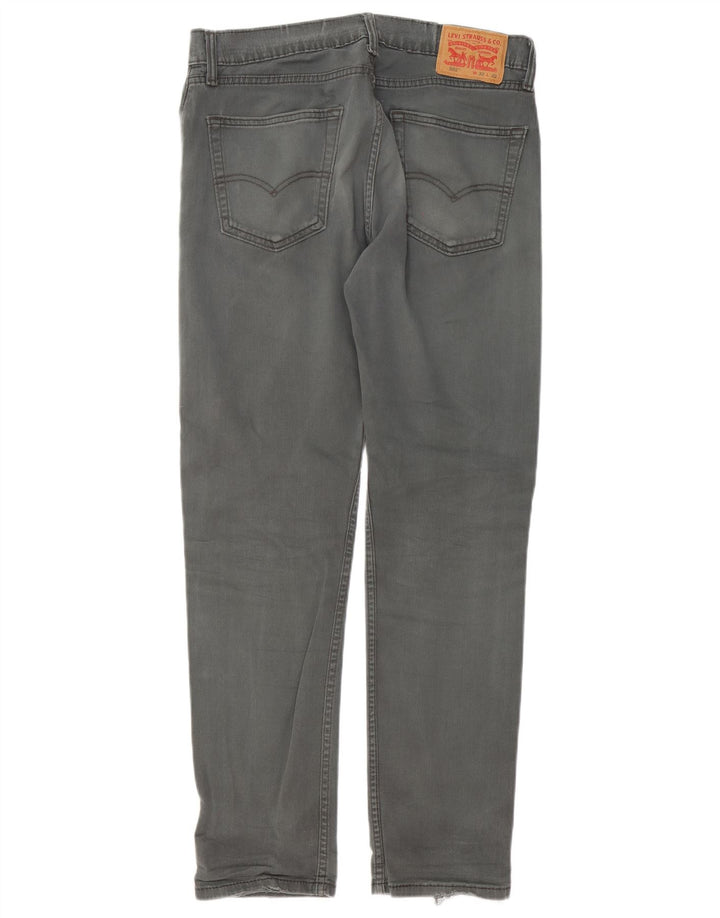 Levi's Uomo 502 Jeans affusolati W32 L32 Cotone grigio