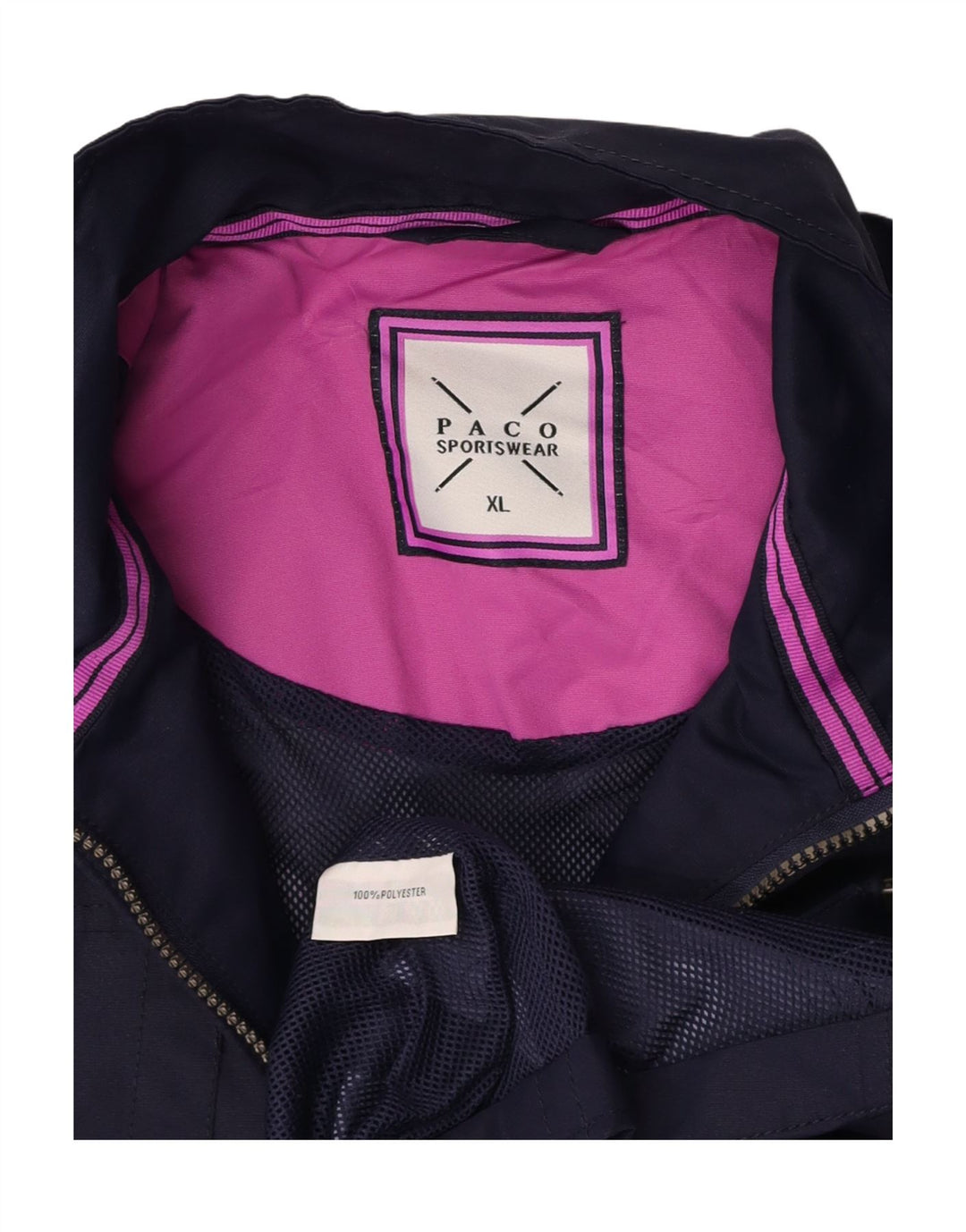 Giacca militare da donna PACO UK 18 XL Poliestere blu navy