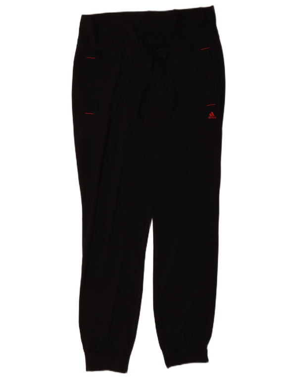 Pantaloni da tuta da donna Adidas Joggers UK 8/10 Small Poliestere nero