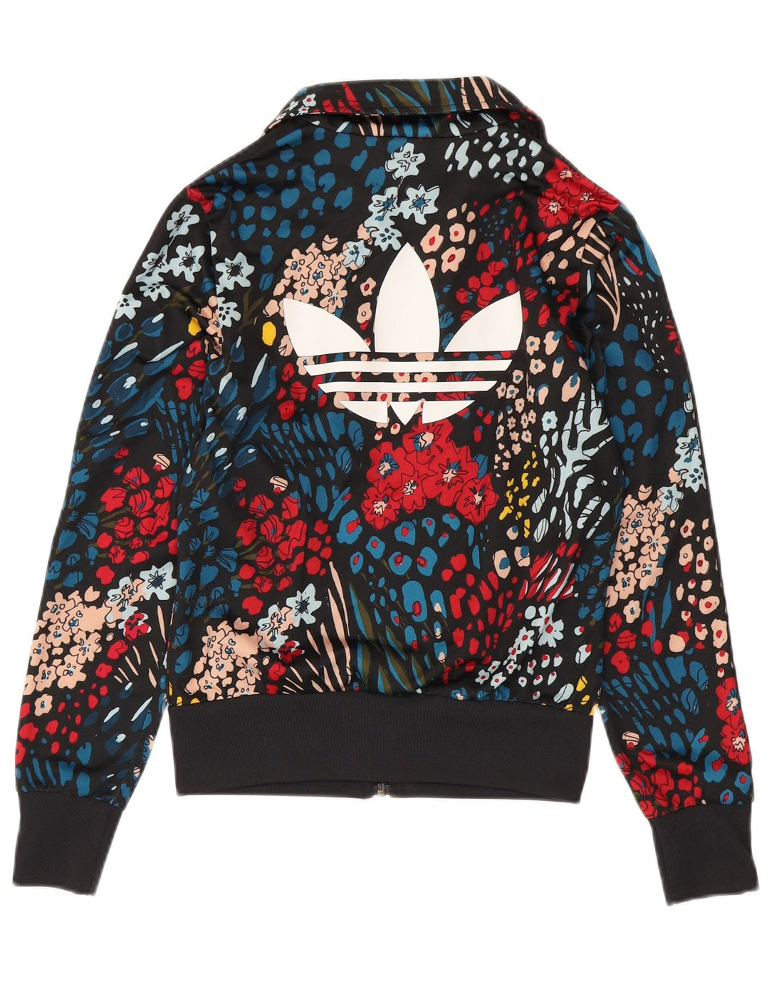 Giacca da tuta da donna Adidas 3D Arc UK 8 piccolo floreale multicolore