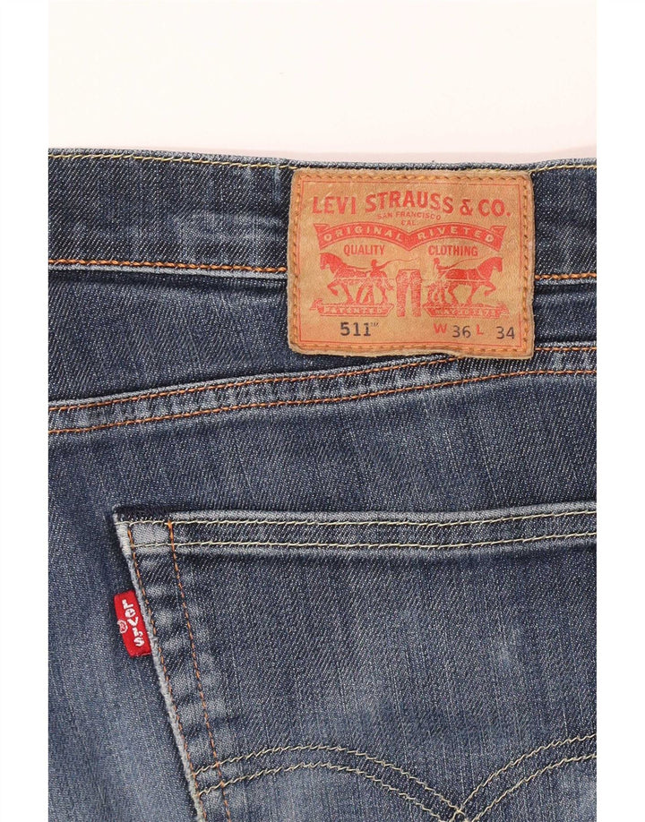 Jeans Levi's Uomo 511 Slim W36 L34 Blu