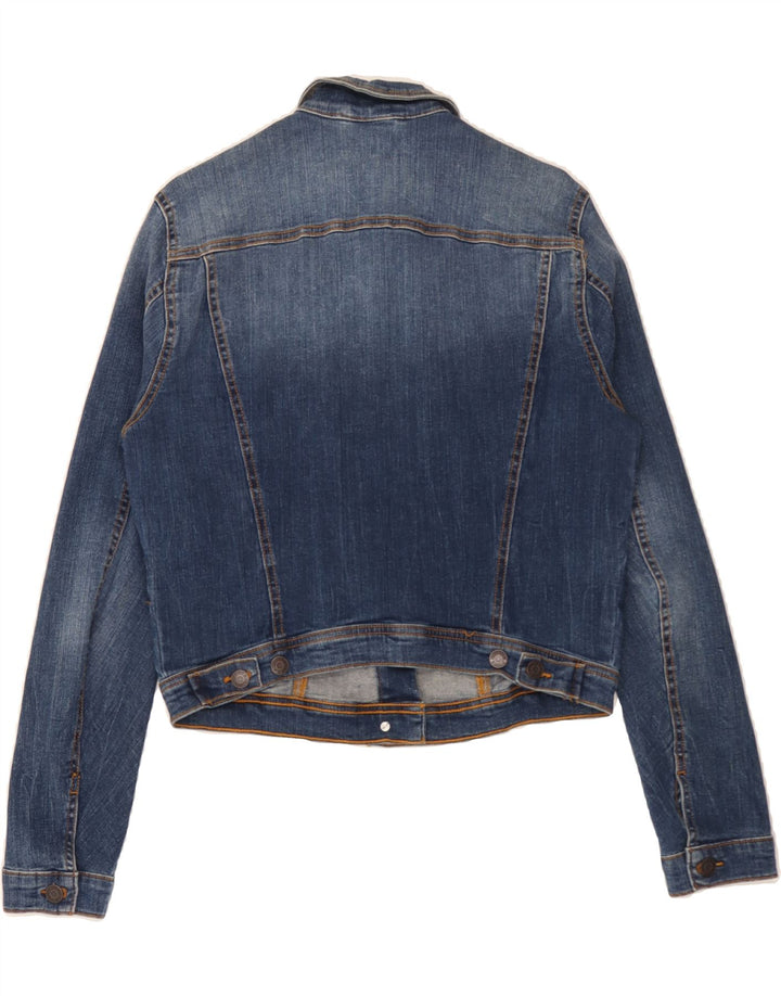 GUESS Womens Denim Jacket UK 16 Large Blue Cotton Vintage Guess and Second-Hand Guess from Messina Hembry 