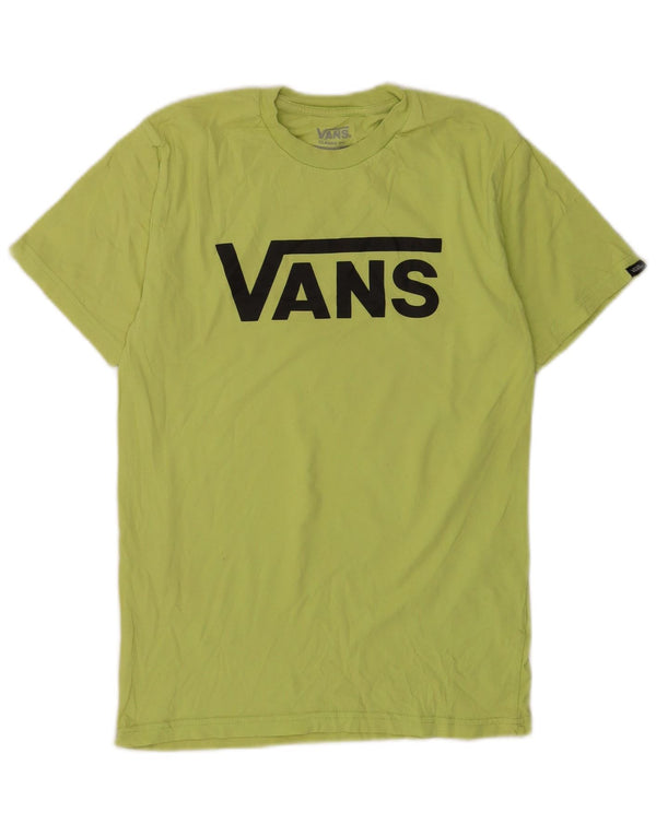 T-shirt grafica da uomo con vestibilità classica Vans, piccola, in cotone verde