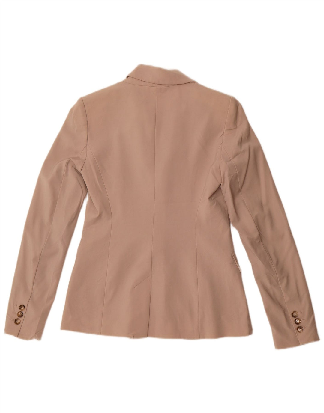 Giacca blazer da donna a 1 bottone Reiss UK 6 XS Beige Lana