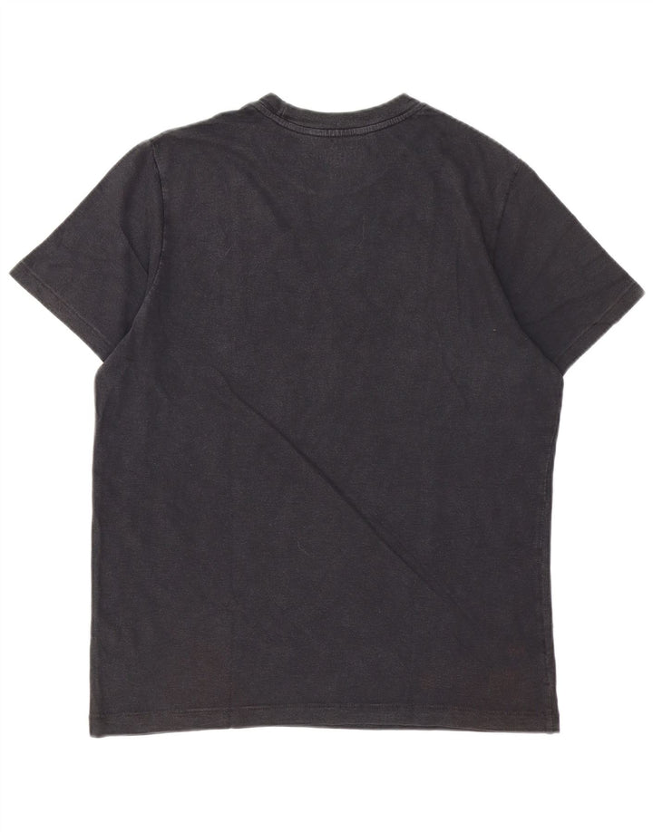 T-shirt grafica da uomo Aeropostale Top in cotone nero medio