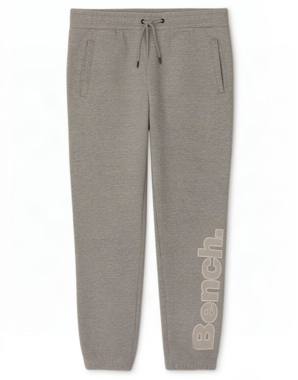 Pantaloni da tuta con grafica da donna Bench UK 16 grandi in cotone grigio