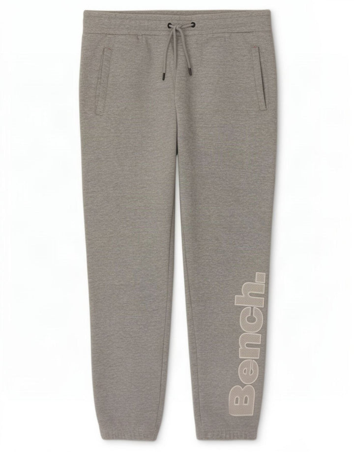 Pantaloni da tuta con grafica da donna Bench UK 16 grandi in cotone grigio