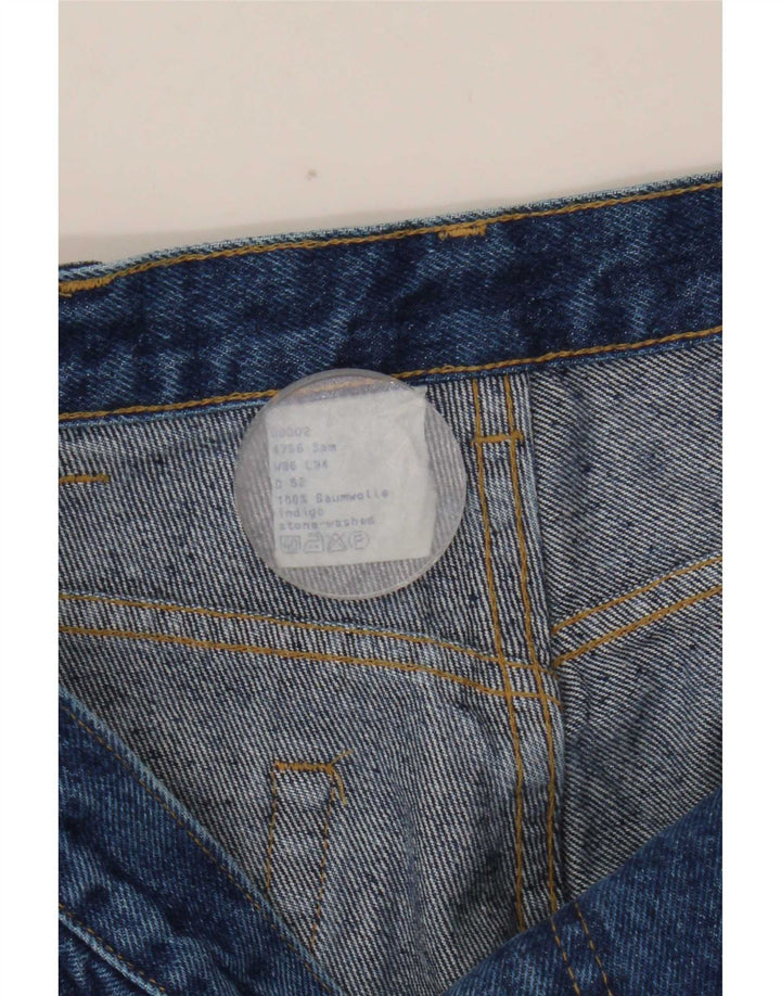 Jeans dritti da uomo Rancher W36 L34 cotone blu