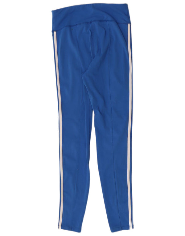 Leggings attivi a vita alta da donna Jack Wills UK 12 Sport blu medio