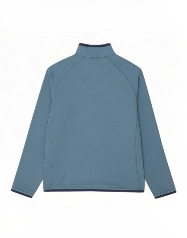 Maglione in pile da donna con collo e zip Mountain Warehouse UK 16 grande poliestere blu