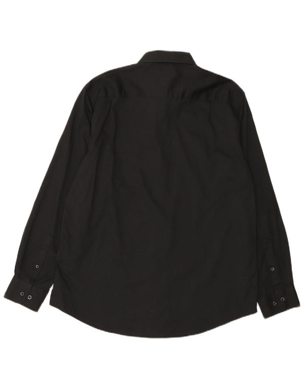 Camicia da uomo Nautica taglia 16 1/2 grande cotone nero