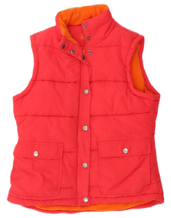 Gilet imbottito da donna Boden UK 10 piccolo cotone rosa