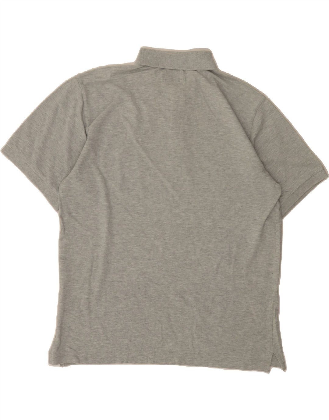 TRUSSARDI JEANS Mens Polo Shirt Large Grey Cotton Vintage Trussardi Jeans and Second-Hand Trussardi Jeans from Messina Hembry 