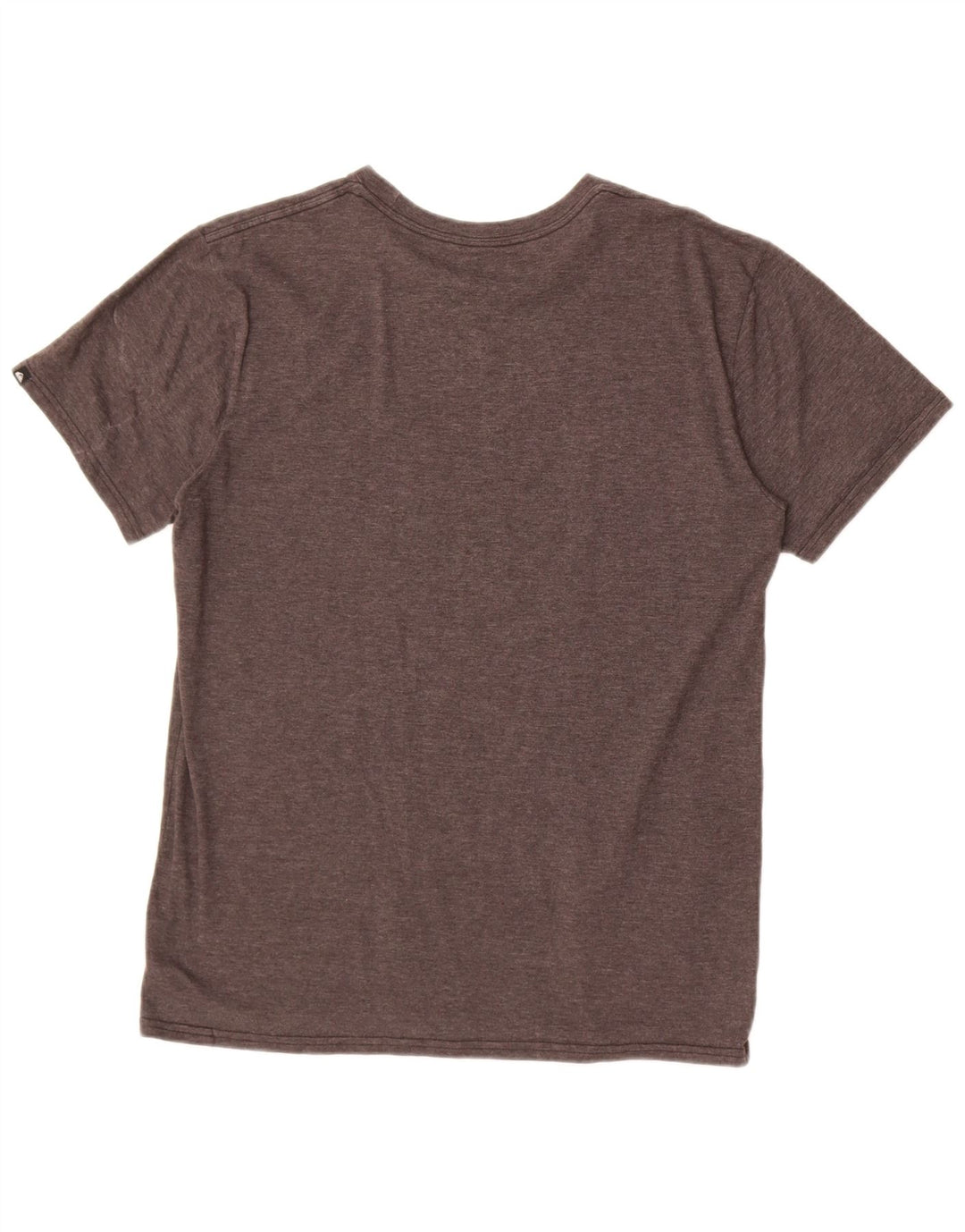 T-shirt grafica da uomo Quiksilver Modern Fit in cotone grigio medio