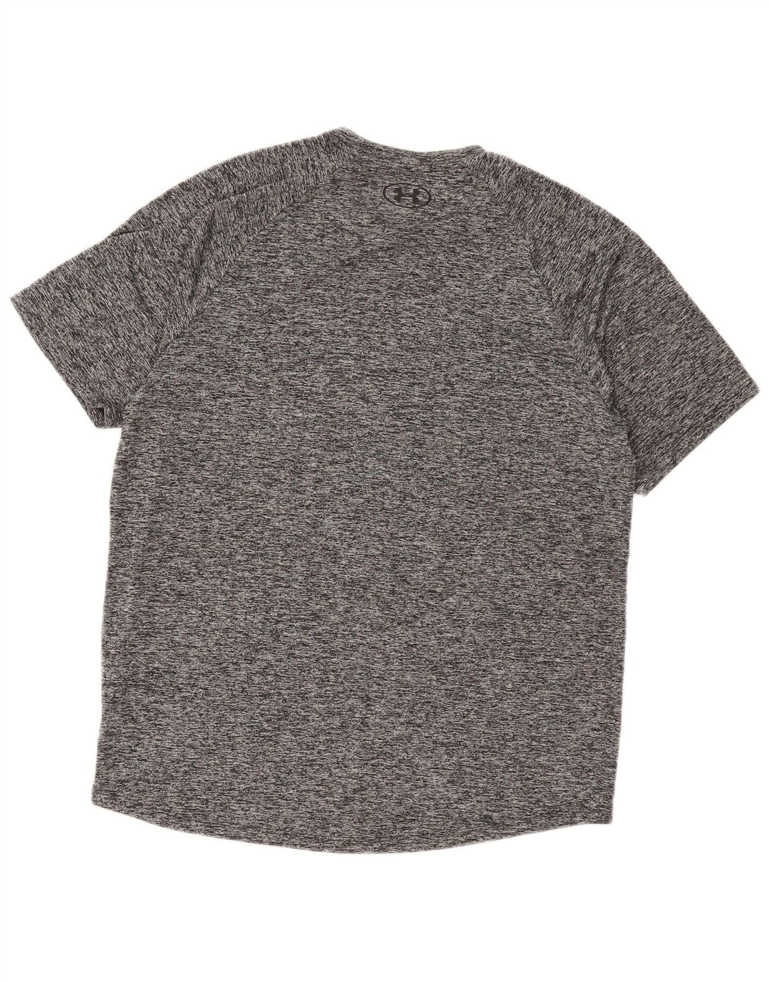 T-shirt da uomo Under Armour Top grande in poliestere chiazzato grigio
