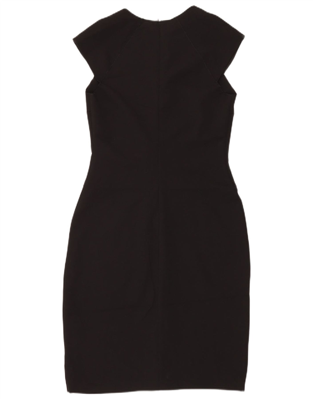 ZARA Womens Sheath Dress UK 12 Medium Black