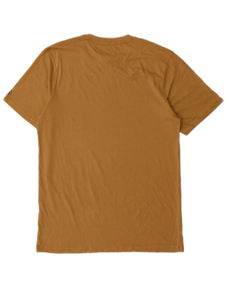 T-shirt da uomo Volcom Modern Fit, piccola, in cotone beige