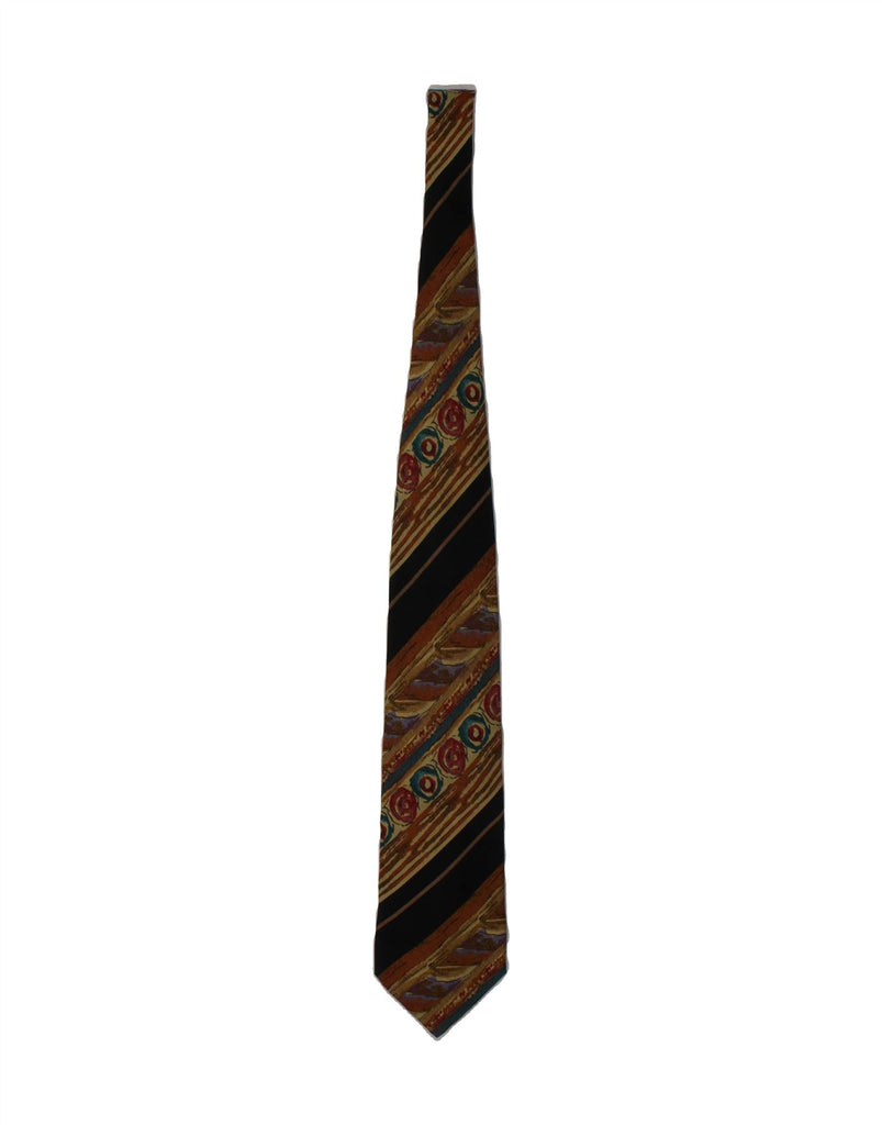 KENZO Mens Abstract Pattern Tie One Size Multicoloured Silk Vintage Kenzo and Second-Hand Kenzo from Messina Hembry 