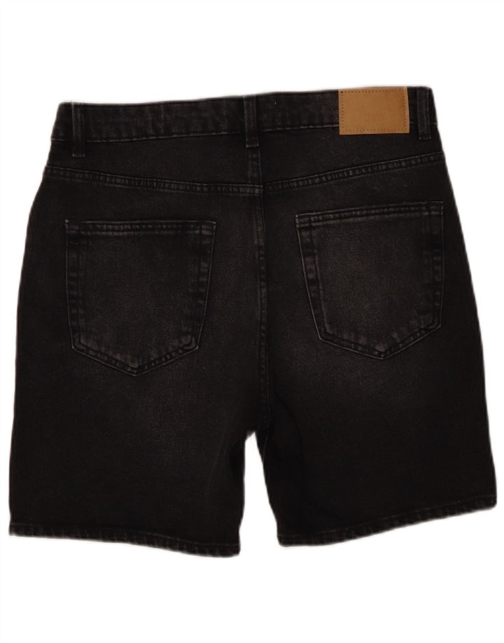 Pantaloncini di jeans da uomo Zara EU 40 medi W31 cotone nero