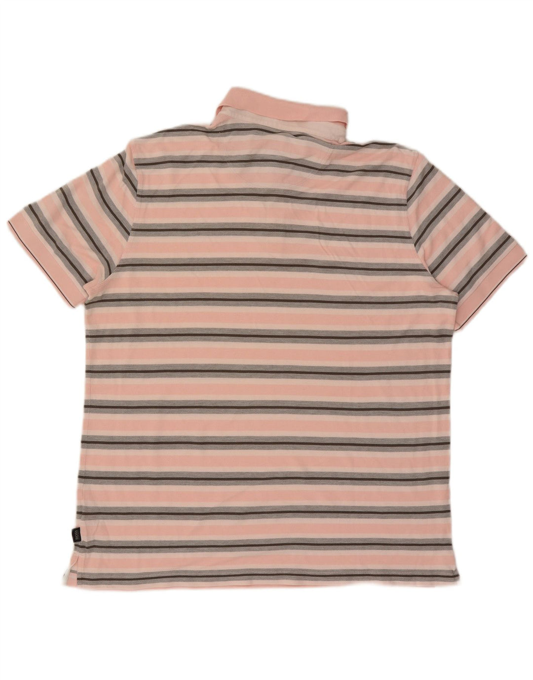 Polo da uomo Hugo Boss 2XL a righe rosa