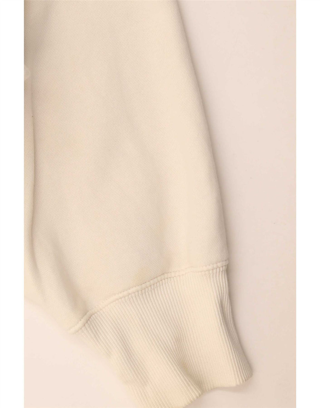 Felpa corta oversize da donna Nike UK 14 cotone bianco medio