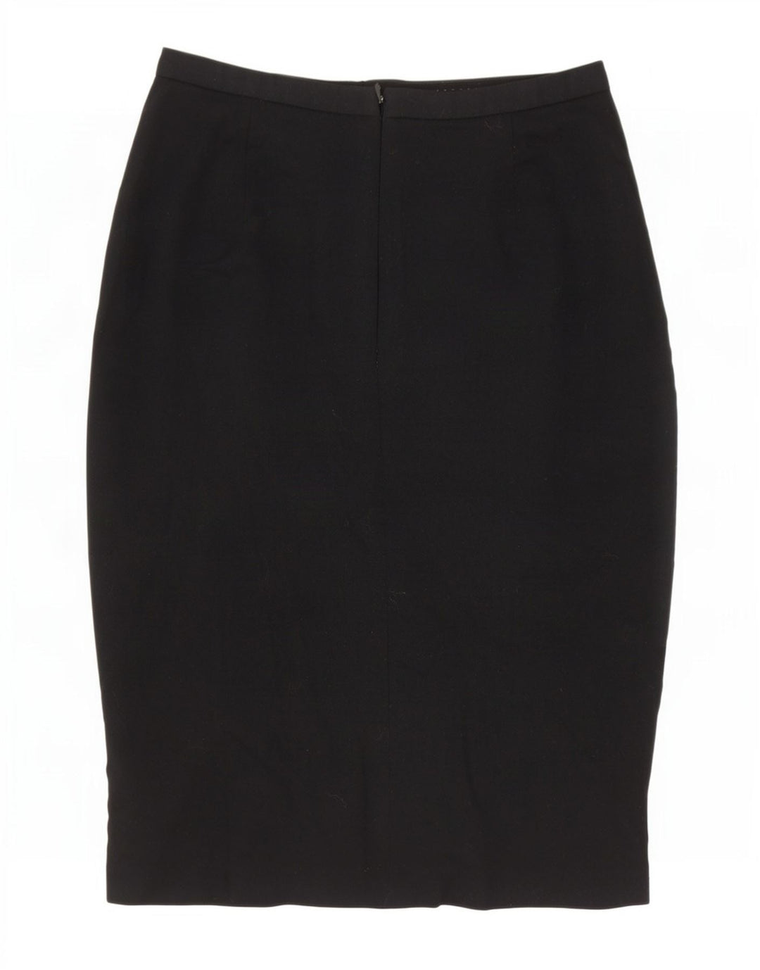 Gonna a tubino da donna Marks & Spencer UK 10 piccola W26 poliestere nero