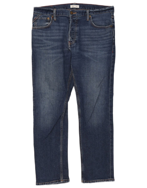 Jeans dritti da uomo White Stuff W36 L28 cotone blu