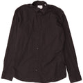 Camicia da uomo Jack & Jones in cotone nero medio