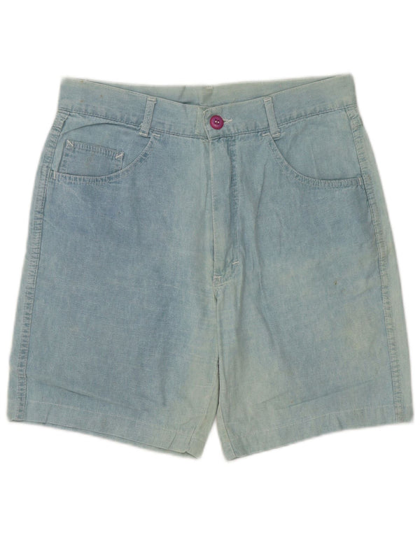 Pantaloncini di jeans da uomo Mash W33 cotone blu medio