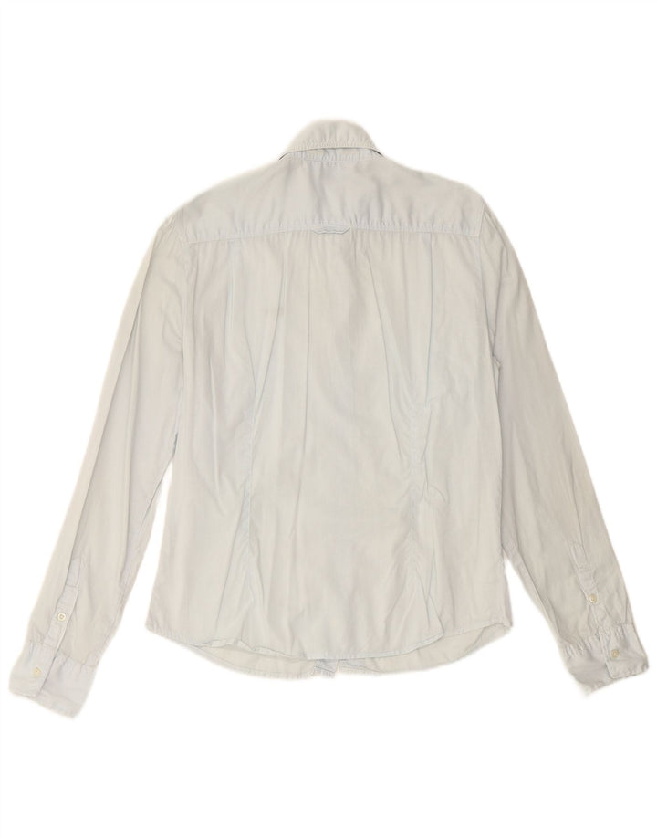 Camicia oversize geografica da donna NAPAPIJRI UK 10 piccola blu