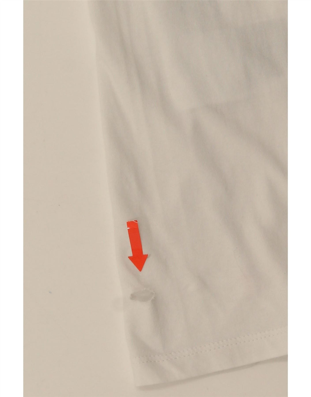 T-shirt grafica da donna Levi's Top UK 12 cotone bianco medio