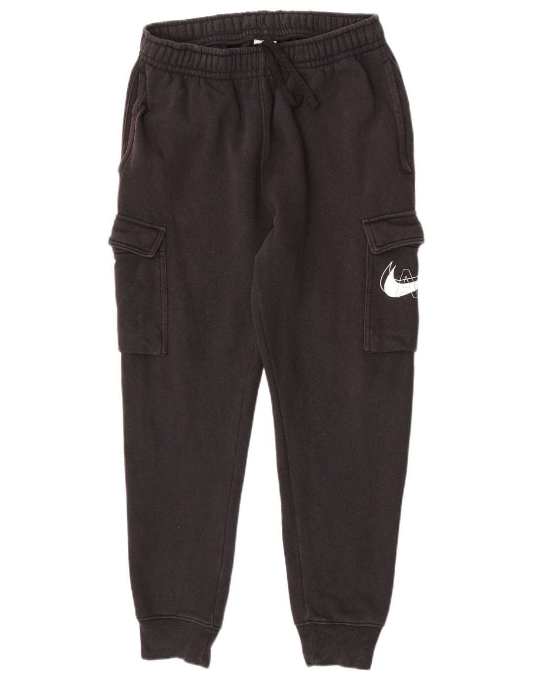 Pantaloni da tuta Nike Graphic Cargo da uomo Joggers piccoli in cotone nero