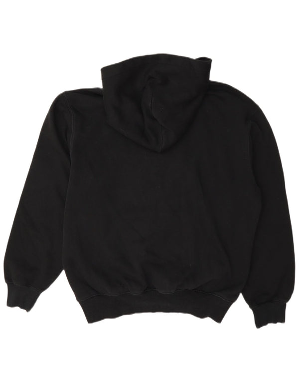 Felpa con cappuccio grafica ampia da uomo Carhartt, vestibilità ampia, piccola, in cotone nero