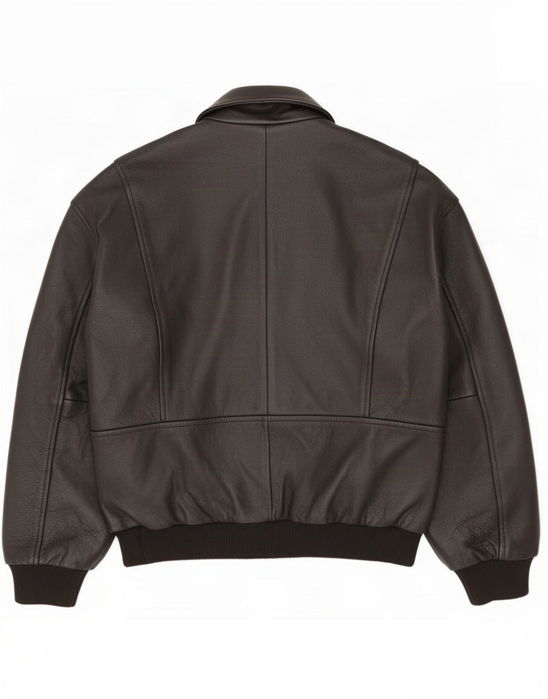 Giacca in pelle vintage da uomo IT 52 XL Nera
