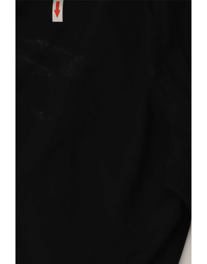 Pantaloncini sportivi Adidas Climalite da uomo piccoli in poliestere color block nero