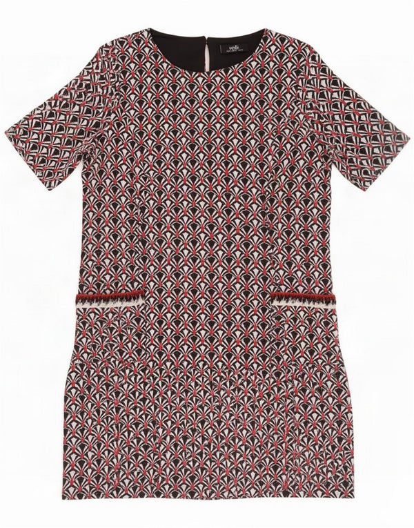 Wallis Womens Shift Dress UK 14 Large Multicoloured Geometric Polyester