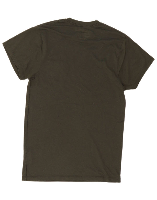 T-shirt grafica da uomo Vans XS verde cotone