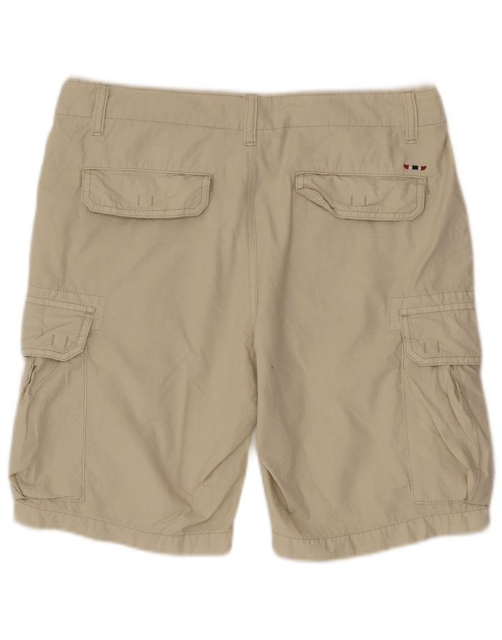 Pantaloncini cargo da uomo Napapijri W31 in cotone beige medio