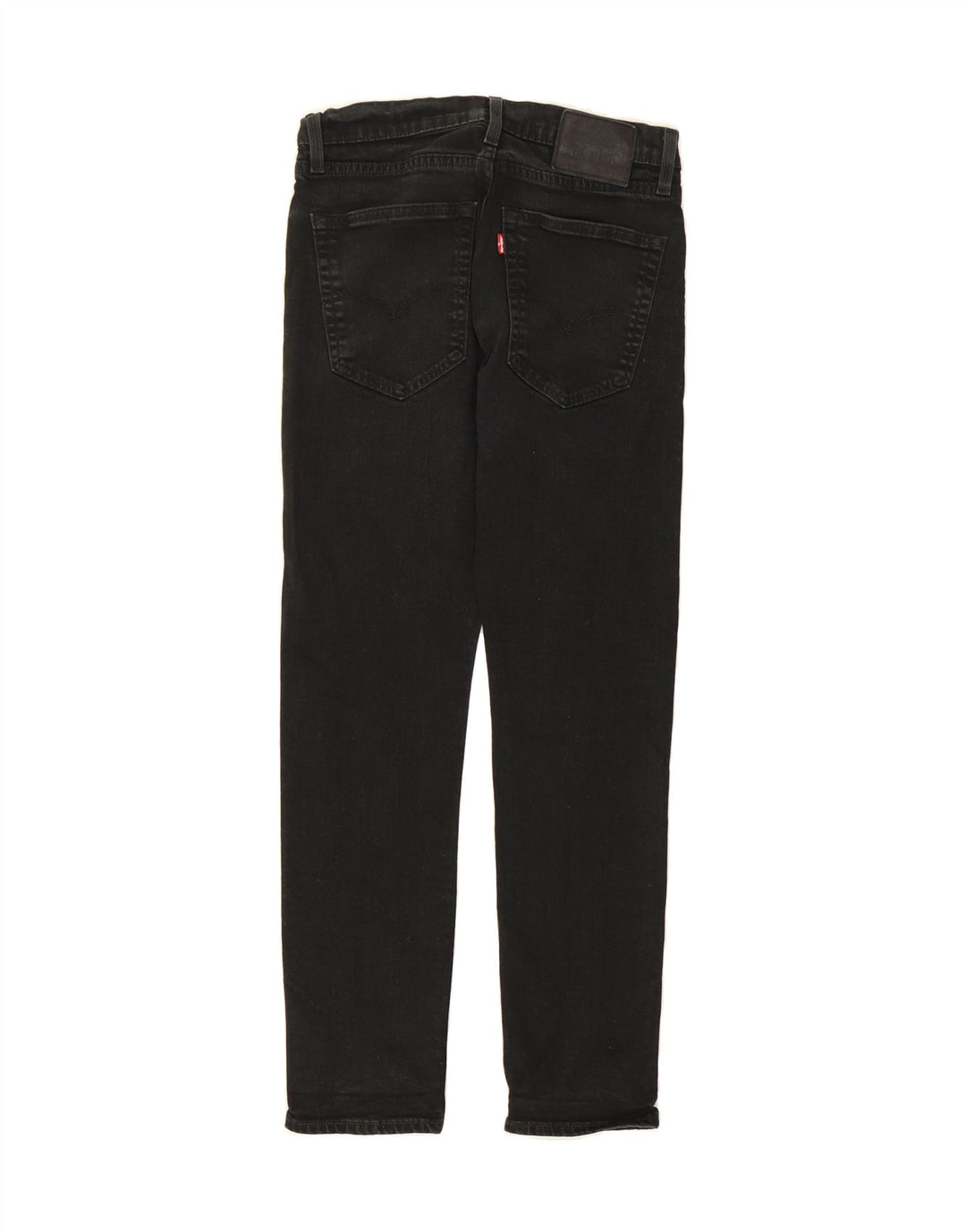 LEVI'S Womens 512 Slim Tapered Jeans W30 L30 Black Cotton Vintage Levi's and Second-Hand Levi's from Messina Hembry 