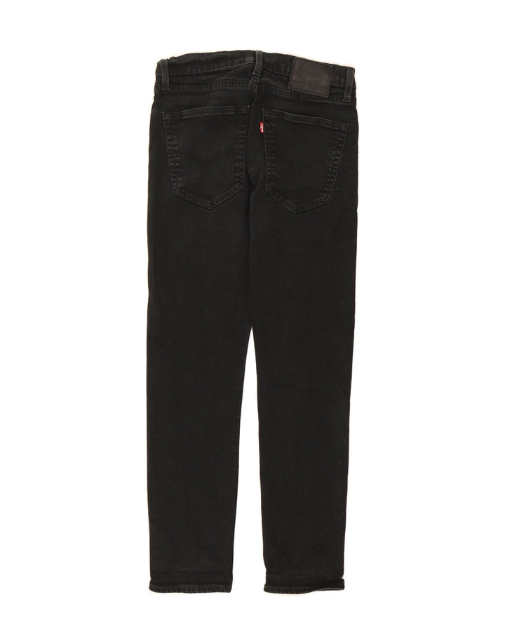 LEVI'S Womens 512 Slim Tapered Jeans W30 L30 Black Cotton Vintage Levi's and Second-Hand Levi's from Messina Hembry 