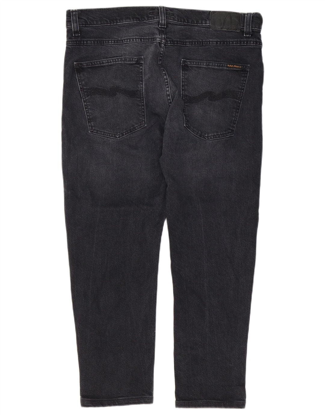 Jeans slim da uomo Nudie W34 L28 cotone nero