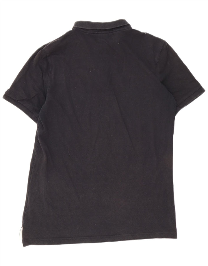 Polo NIKE da uomo in cotone nero medio